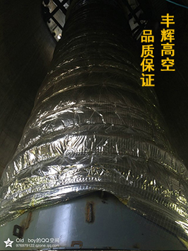 100米钢烟囱新建