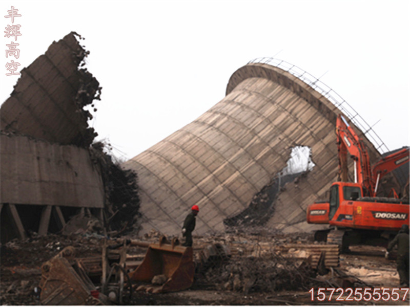 混凝土冷却塔拆除